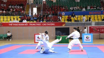 Khai mạc Giải vô địch các câu lạc bộ karate quốc gia khu vực phía bắc