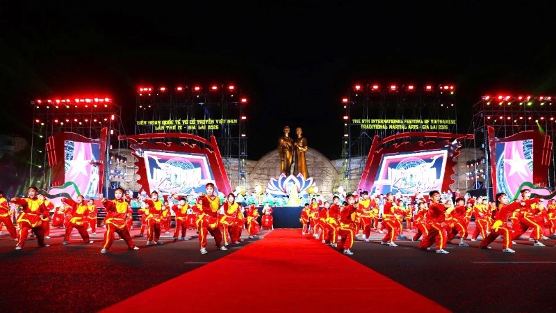 Khai mạc liên hoan võ cổ truyền Việt Nam lần thứ IX-Gia Lai 2026 Khai mạc liên hoan võ cổ truyền Việt Nam lần thứ IX-Gia Lai 2026