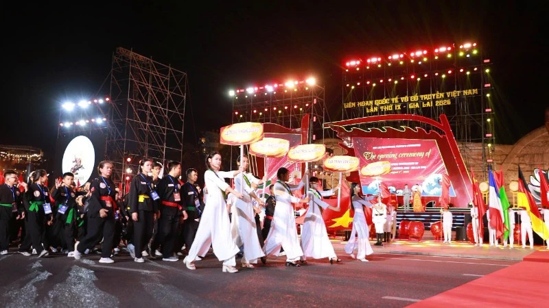 Khai mạc liên hoan võ cổ truyền Việt Nam lần thứ IX-Gia Lai 2026 Khai mạc liên hoan võ cổ truyền Việt Nam lần thứ IX-Gia Lai 2026
