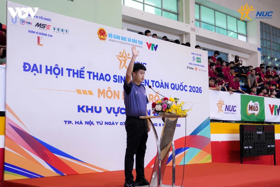 Khai mạc Vòng loại khu vực miền Bắc môn Bóng rổ Đại hội Thể thao sinh viên 2026 Khai mạc Vòng loại khu vực miền Bắc môn Bóng rổ Đại hội Thể thao sinh viên 2026