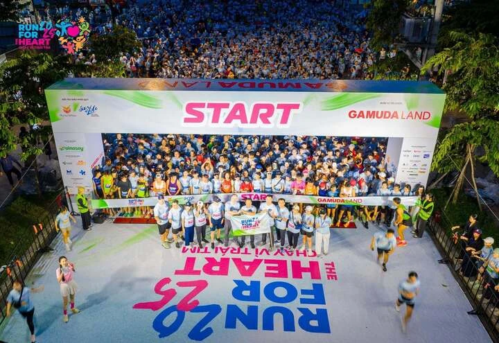 Khởi động giải chạy Vì trái tim 2026 Khởi động giải chạy Vì trái tim 2026