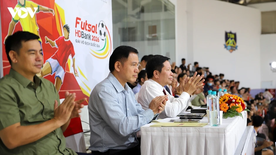 Khởi tranh lượt về Giải Futsal HDBank VĐQG 2026 tại TP.HCM Khởi tranh lượt về Giải Futsal HDBank VĐQG 2026 tại TP.HCM