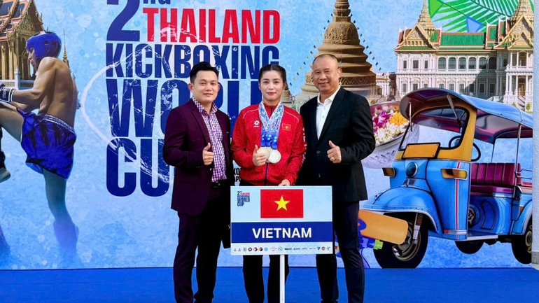 Kickboxing Việt Nam xuất sắc xếp thứ 3 tại Cúp thế giới 2026 Kickboxing Việt Nam xuất sắc xếp thứ 3 tại Cúp thế giới 2026