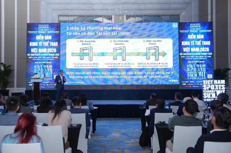 Kiến tạo động lực cho ngành kinh tế thể thao Kiến tạo động lực cho ngành kinh tế thể thao