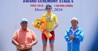 Komina Marina đoạt cú đúp chung cuộc Giải Biwase Tour of Vietnam 2026