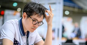 Kỳ thủ Lê Tuấn Minh lập 'hat-trick' vàng tại Giải vô địch cờ vua quốc gia 2026
