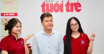 Lại Lý Huynh truyền cảm hứng cho sinh viên Trường đại học Nguyễn Tất Thành