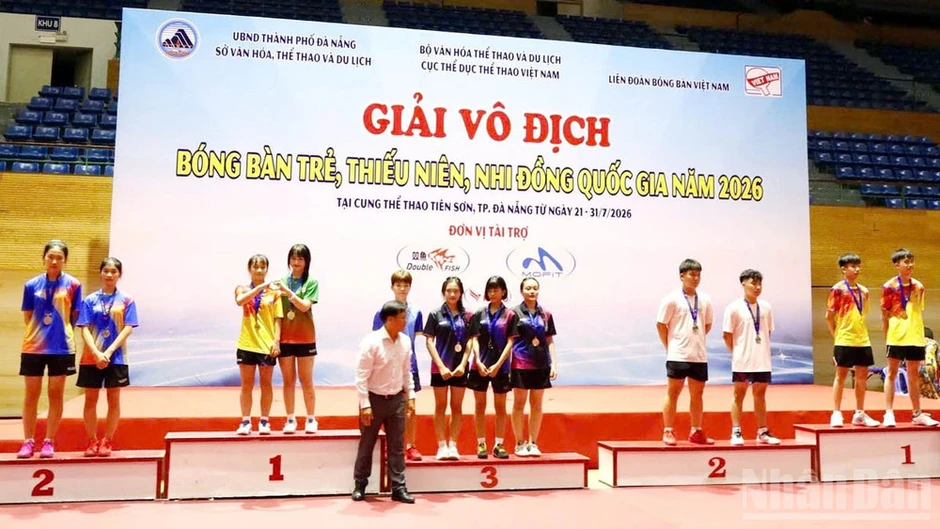 Lâm Đồng đoạt nhiều huy chương tại Giải vô địch bóng bàn trẻ quốc gia năm 2026 Lâm Đồng đoạt nhiều huy chương tại Giải vô địch bóng bàn trẻ quốc gia năm 2026