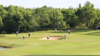 Lâm Đồng: Đội Cảnh sát Hoàng gia Malaysia đứng đầu Giải Golf Cảnh sát các nước ASEAN mở rộng