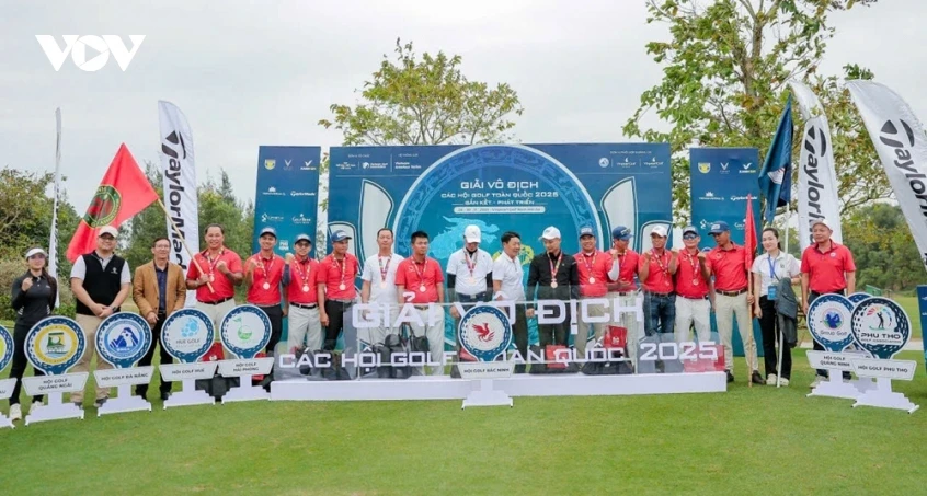 Lần đầu tổ chức giải vô địch các câu lạc bộ Golf ở Bắc Ninh