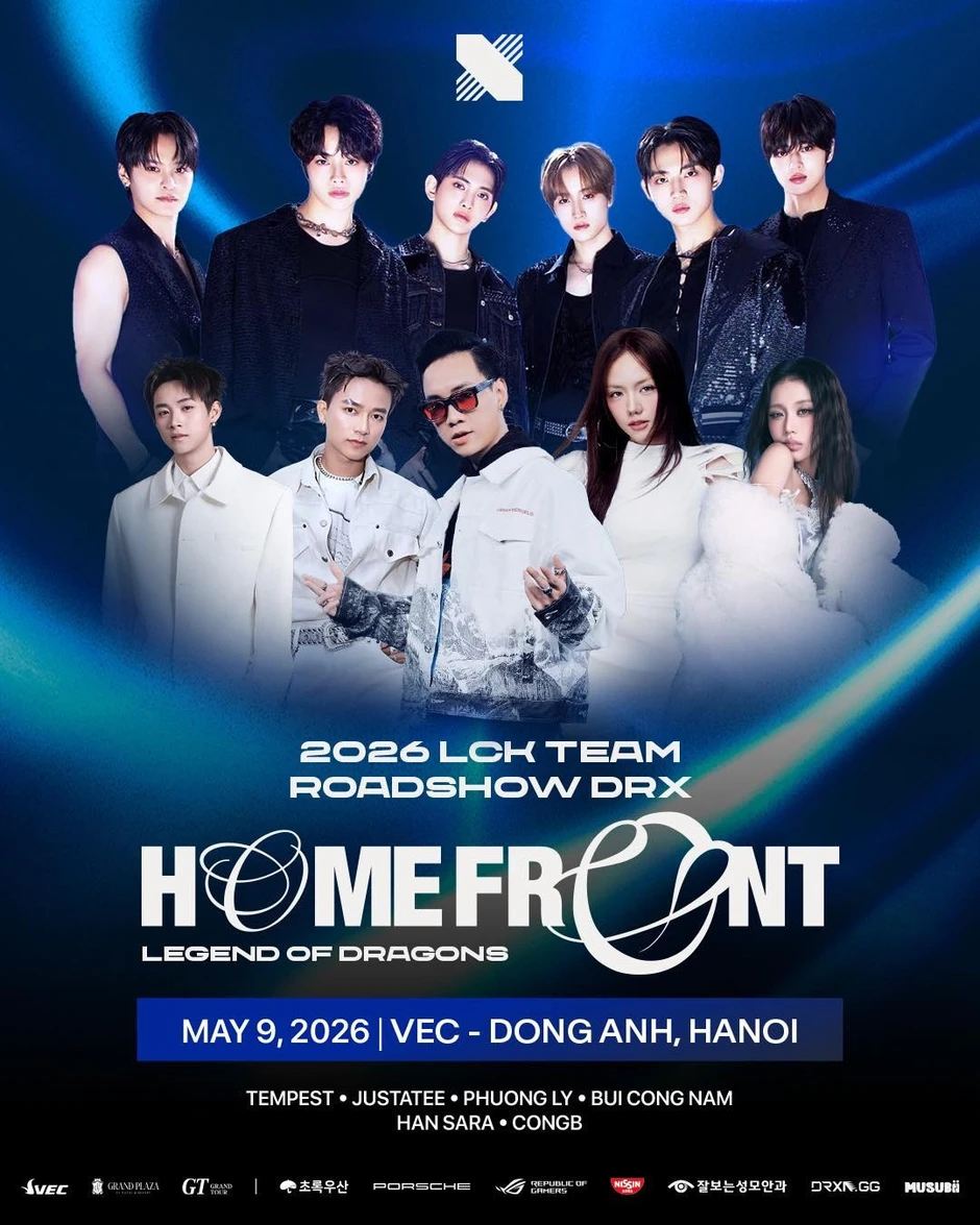 LCK Roadshow lần đầu tới Việt Nam: Hé lộ không gian 'thánh đường' lễ hội eSports quốc tế LCK Roadshow lần đầu tới Việt Nam: Hé lộ không gian 'thánh đường' lễ hội eSports quốc tế