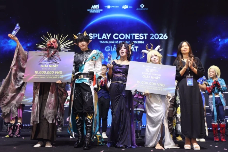 Lê Tấn Đạt, Oách Xà Lách đoạt quán quân Cosplay Contest 2026 - Báo TinVina Lê Tấn Đạt, Oách Xà Lách đoạt quán quân Cosplay Contest 2026 - Báo TinVina