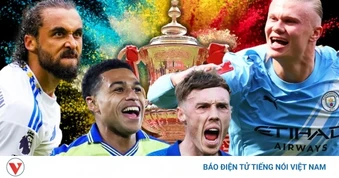 Lịch thi đấu và trực tiếp bán kết FA Cup 2025/2026: Man City chạm trán "ngựa ô"