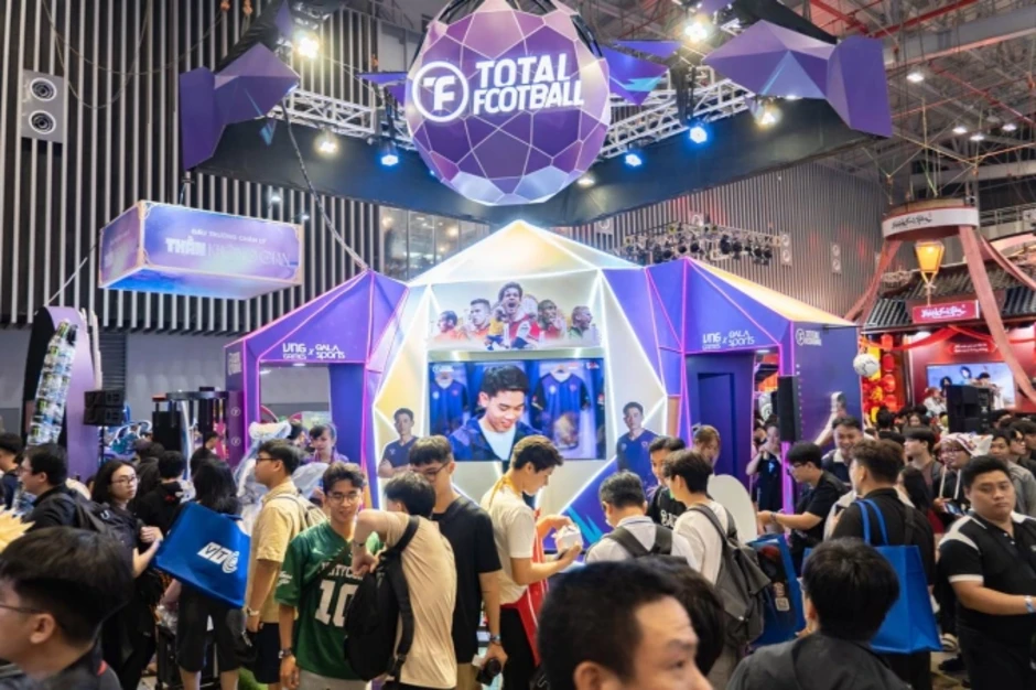 Loạt trải nghiệm của Total Football VNG tại Vietnam GameVerse 2026