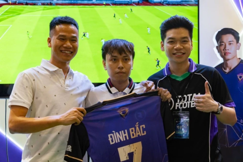 Loạt trải nghiệm của Total Football VNG tại Vietnam GameVerse 2026