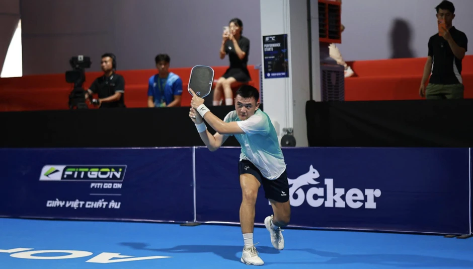 Lý Hoàng Nam đối đầu Phúc Huỳnh ở chung kết Vô địch Pickleball châu Á mở rộng 2026 Lý Hoàng Nam đối đầu Phúc Huỳnh ở chung kết Vô địch Pickleball châu Á mở rộng 2026