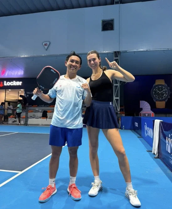 Lý Hoàng Nam đối đầu Phúc Huỳnh ở chung kết Vô địch Pickleball châu Á mở rộng 2026 Lý Hoàng Nam đối đầu Phúc Huỳnh ở chung kết Vô địch Pickleball châu Á mở rộng 2026