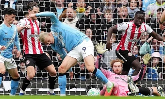 Man City thắng đậm Brentford, thắp lại hy vọng vô địch - Báo TinVina