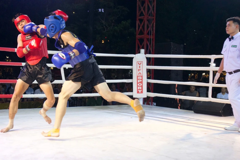 Mãn nhãn những màn tranh tài võ cổ truyền tranh cúp Hoàng đế Quang Trung