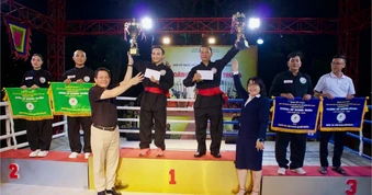 Mãn nhãn những màn tranh tài võ cổ truyền tranh cúp Hoàng đế Quang Trung