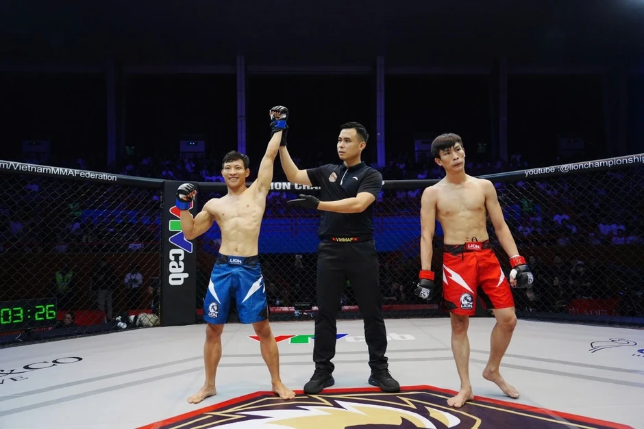 MMA Lion Championship 30: Lê Văn Tuần xuất sắc bảo vệ thành công đai vô địch