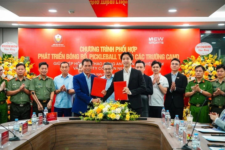 Nâng tầm bóng rổ, pickleball trong thể thao Công an nhân dân Nâng tầm bóng rổ, pickleball trong thể thao Công an nhân dân