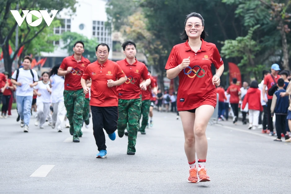 Ngày chạy Olympic được tổ chức với quy mô lớn nhất từ trước tới nay