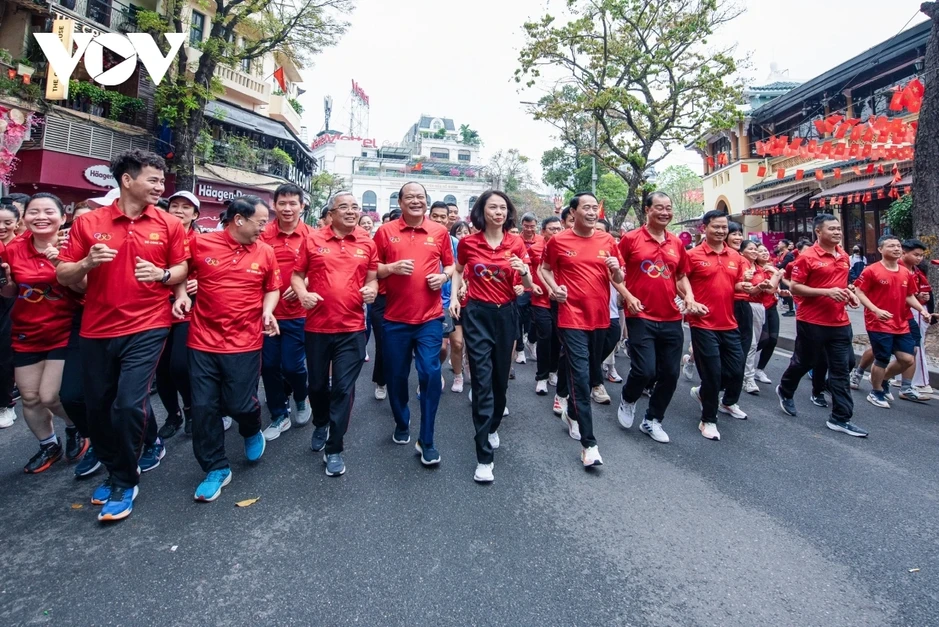 Ngày chạy Olympic được tổ chức với quy mô lớn nhất từ trước tới nay