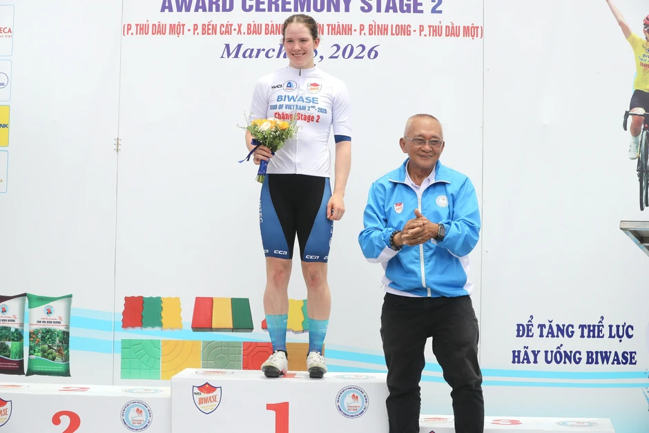 Nguyễn Thị Thật thắng chặng 2 Giải xe đạp Biwase Tour of Vietnam 2026 Nguyễn Thị Thật thắng chặng 2 Giải xe đạp Biwase Tour of Vietnam 2026