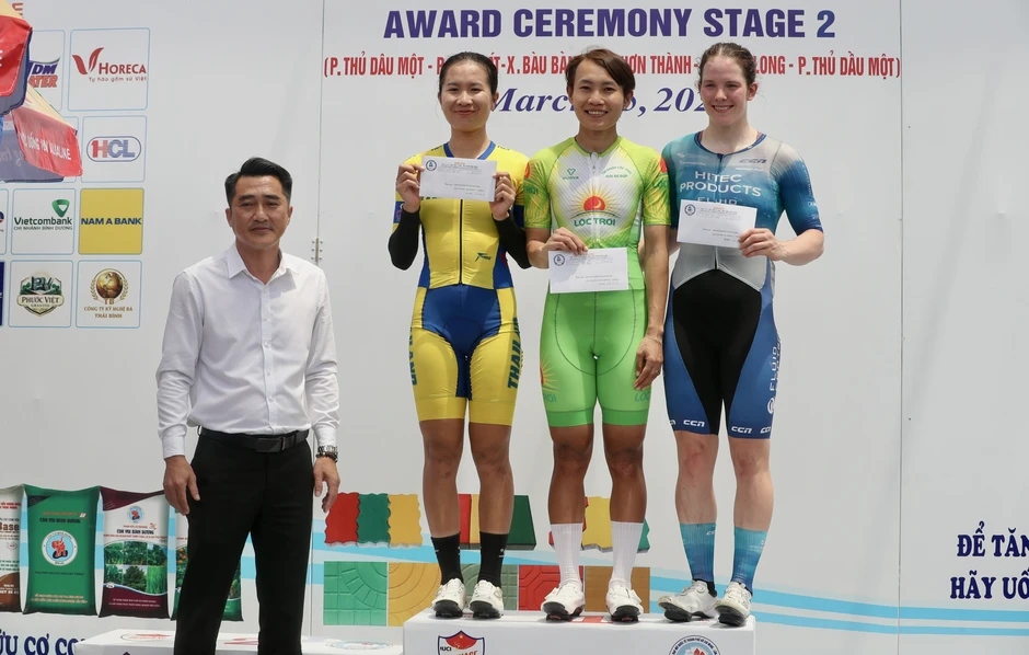 Nguyễn Thị Thật thắng chặng 2 Giải xe đạp Biwase Tour of Vietnam 2026 Nguyễn Thị Thật thắng chặng 2 Giải xe đạp Biwase Tour of Vietnam 2026