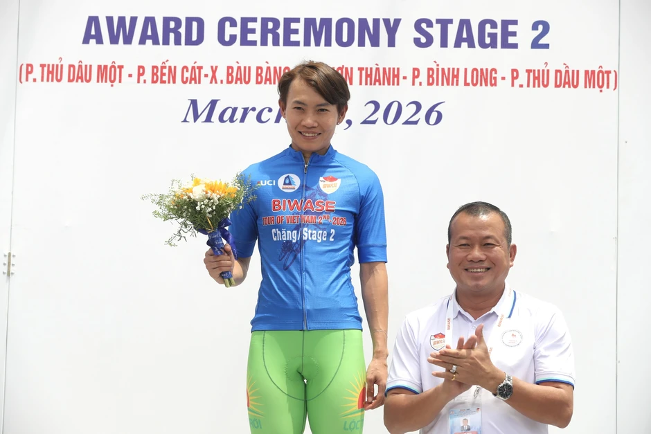 Nguyễn Thị Thật thắng chặng 2 Giải xe đạp Biwase Tour of Vietnam 2026 Nguyễn Thị Thật thắng chặng 2 Giải xe đạp Biwase Tour of Vietnam 2026