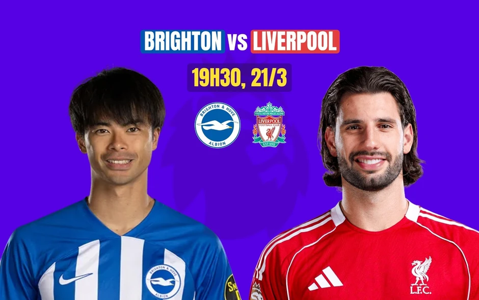 Nhận định Brighton vs Liverpool, 19h30 ngày 21/3: Ẩn chứa bất ngờ Nhận định Brighton vs Liverpool, 19h30 ngày 21/3: Ẩn chứa bất ngờ