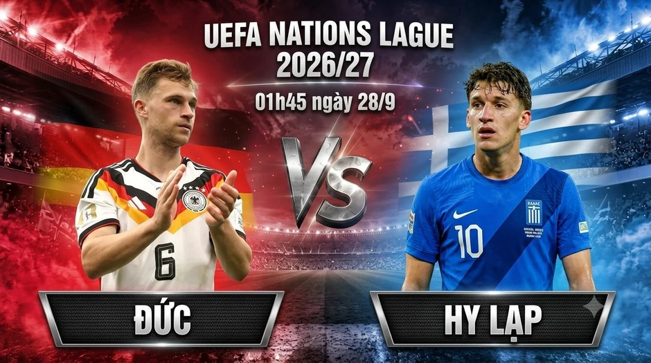 Nhận định Đức vs Hy Lạp, 01h45 ngày 28/9: Klopp tìm chiến thắng đầu tiên Nhận định Đức vs Hy Lạp, 01h45 ngày 28/9: Klopp tìm chiến thắng đầu tiên