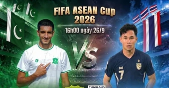 Nhận định Pakistan vs Thái Lan, 16h00 ngày 26/9: 'Voi chiến' ra oai
