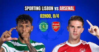 Nhận định Sporting Lisbon vs Arsenal, 02h00 ngày 8/4: Ác mộng rình rập