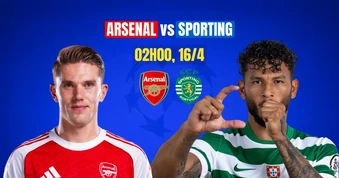 Nhận định tứ kết Arsenal vs Sporting Lisbon, 02h00 ngày 16/4: Vượt qua khó khăn