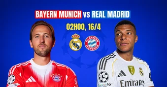Nhận định tứ kết Bayern Munich vs Real Madrid, 02h00 ngày 16/4: Allianz Arena rực lửa