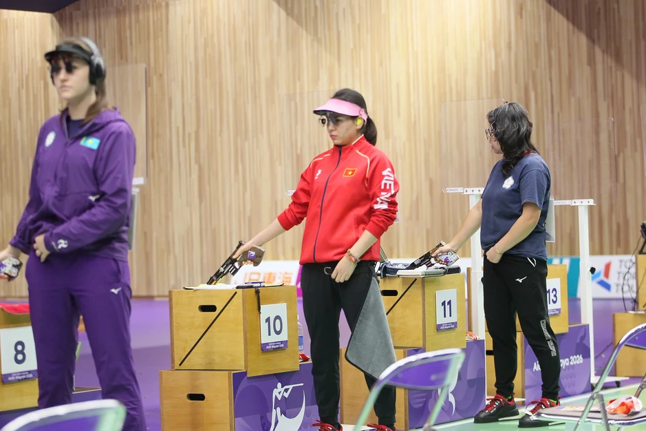 Nhật ký ASIAD 20 ngày 27/9: Trịnh Thu Vinh tạm giữ vị trí thứ ba Nhật ký ASIAD 20 ngày 27/9: Trịnh Thu Vinh tạm giữ vị trí thứ ba