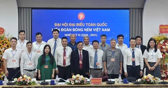 Ông Hứa Xuân Sinh được bầu làm Chủ tịch Liên đoàn Bóng ném Việt Nam