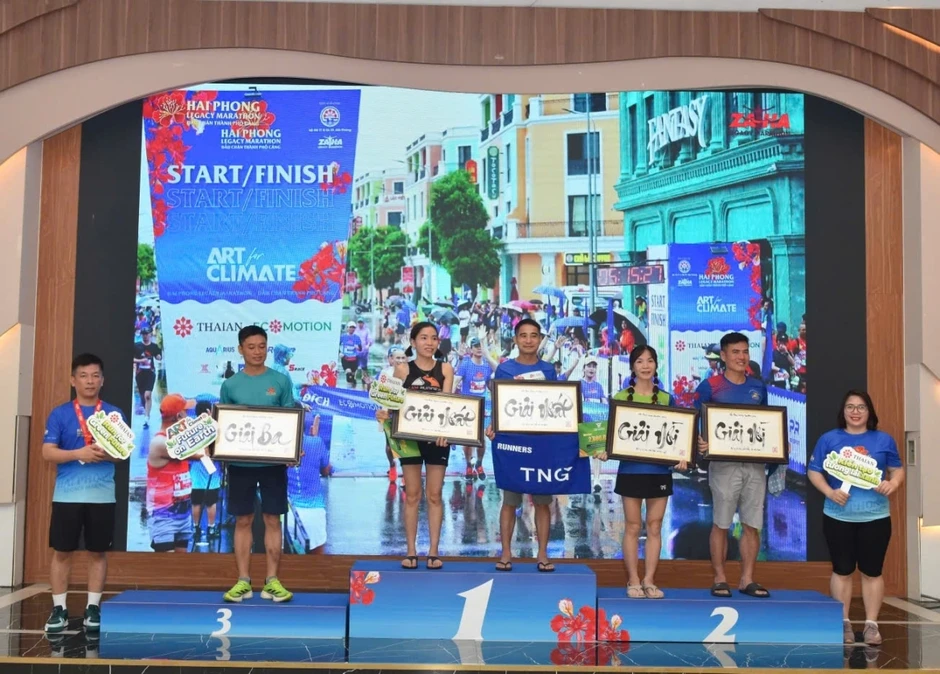 Phạm Thị Hồng Lệ lên ngôi tại giải chạy Hải Phòng Legacy Marathon 2026