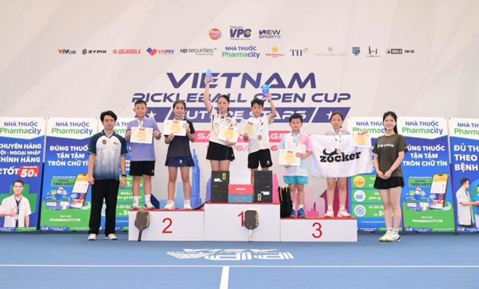 Pharmacity đồng hành giải pickleball VPC Future Stars 2026 Pharmacity đồng hành giải pickleball VPC Future Stars 2026