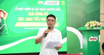 Phát động Giải Bóng rổ học sinh Tiểu học Hà Nội lần thứ 20