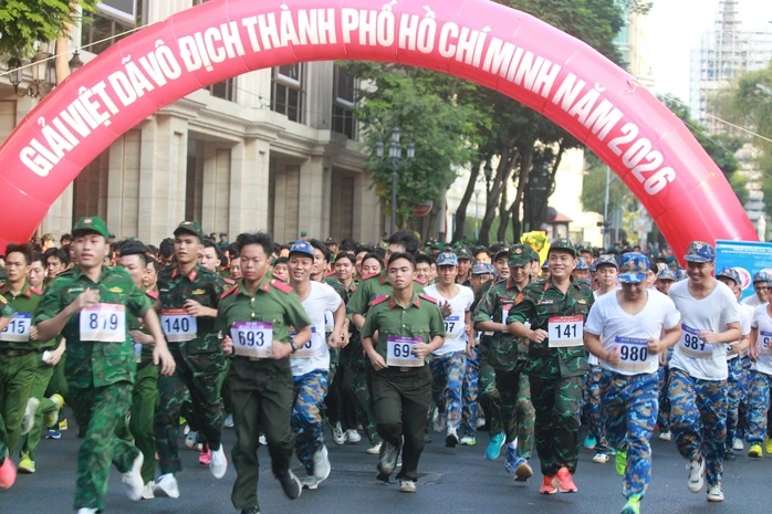 Phường Bà Rịa nhất toàn đoàn Giải Việt dã vô địch TPHCM 2026