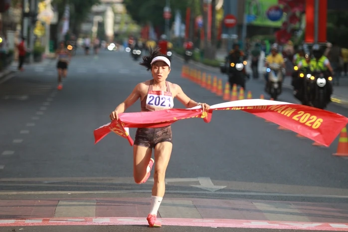 Phường Bà Rịa nhất toàn đoàn Giải Việt dã vô địch TPHCM 2026