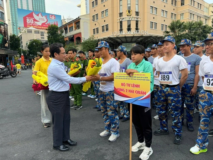 Phường Bà Rịa nhất toàn đoàn Giải Việt dã vô địch TPHCM 2026