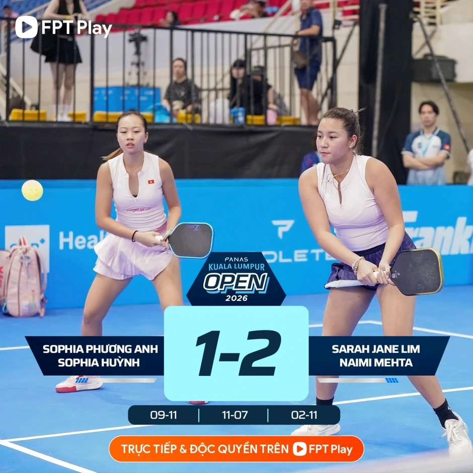 Pickleball Việt Nam có đại diện tranh vé chung kết Macau Open 2026