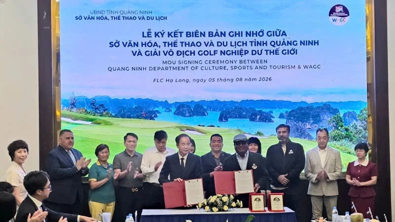 Quảng Ninh đăng cai vòng chung kết Giải vô địch Golf nghiệp dư thế giới năm 2027 Quảng Ninh đăng cai vòng chung kết Giải vô địch Golf nghiệp dư thế giới năm 2027
