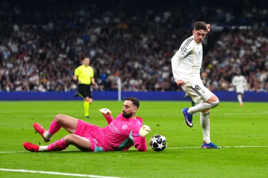 Real đè bẹp Man City ở Champions League Real đè bẹp Man City ở Champions League