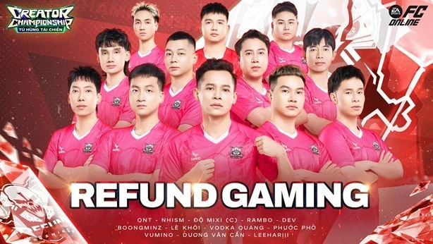 Refund Gaming, SBTC, Ngôi Sao Sân Cỏ và All Stars SG F.C hội ngộ tại FC Online Creator Championship-Tứ Hùng Tái Chiến