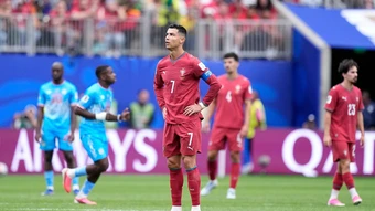 Ronaldo im tiếng khi Bồ Đào Nha hòa Congo ở World Cup - Báo TinVina